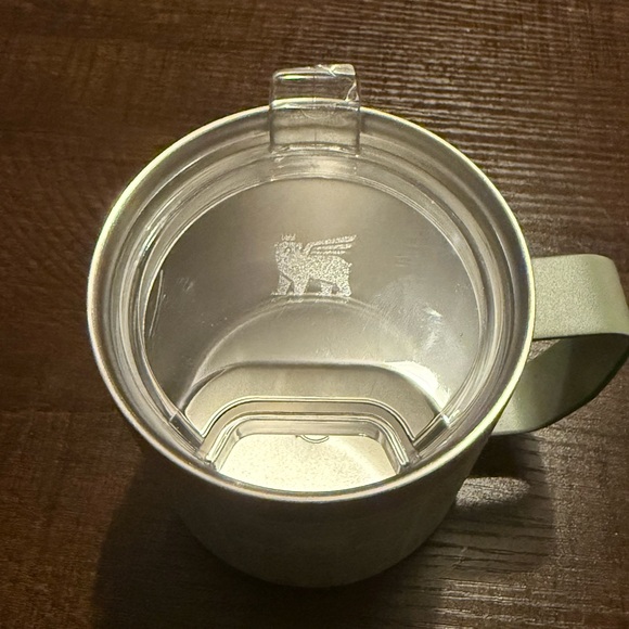 Stanley 12oz camp mug heart and hand with magnolia limited edition edition - Picture 4 of 5